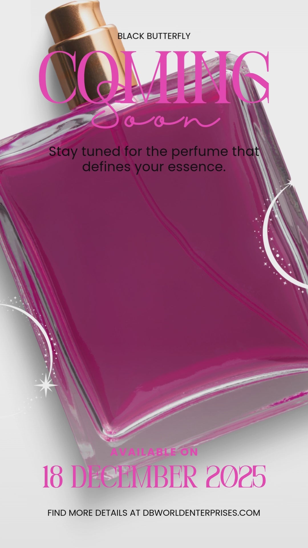 Black Butterfly Perfume (Launching December 18, 2025)